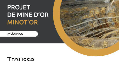 Projet de mine d'or Minot’Or : Activité d’initiation à un mandat d’enquête et d’audience publique pour un projet de mine.