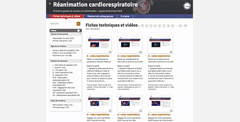 Réanimation cardiorespiratoire : Premiers gestes de secours en réanimation