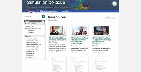 Simulation politique