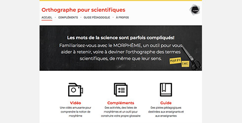 Orthographe pour scientifiques